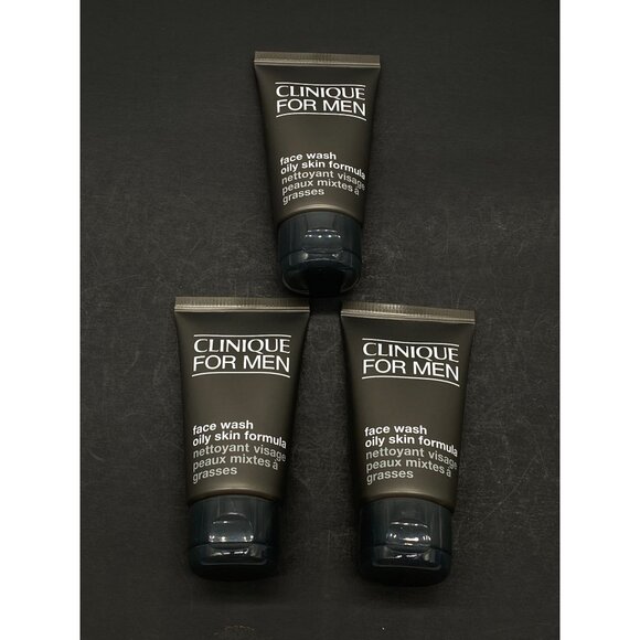 3 Clinique for Men Face wash oily skin formula, 1.7 oz/ 50 ml - Picture 1 of 5